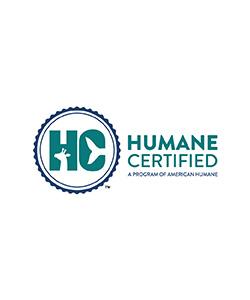 Logo Humane Certified A Program of American Humane