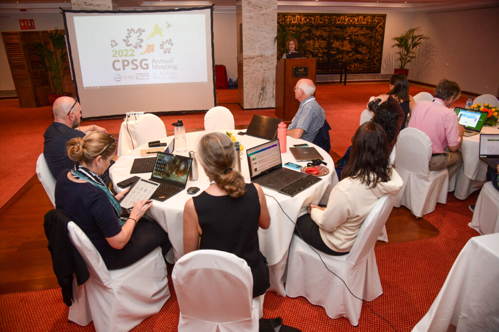 reunión del Grupo de Especialista en Planificación para la Conservación